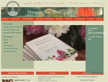 Tablet Screenshot of mangalashribhuti.org
